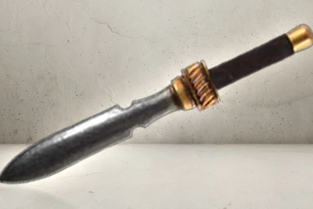 Rodes Spartan Dagger – 45 cm (sølv) Outlet