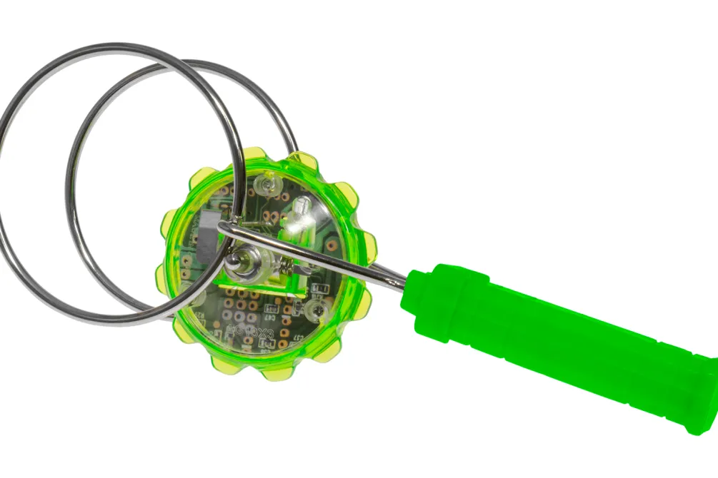 Rodes Spinning Top stick – Med LED lys Hot