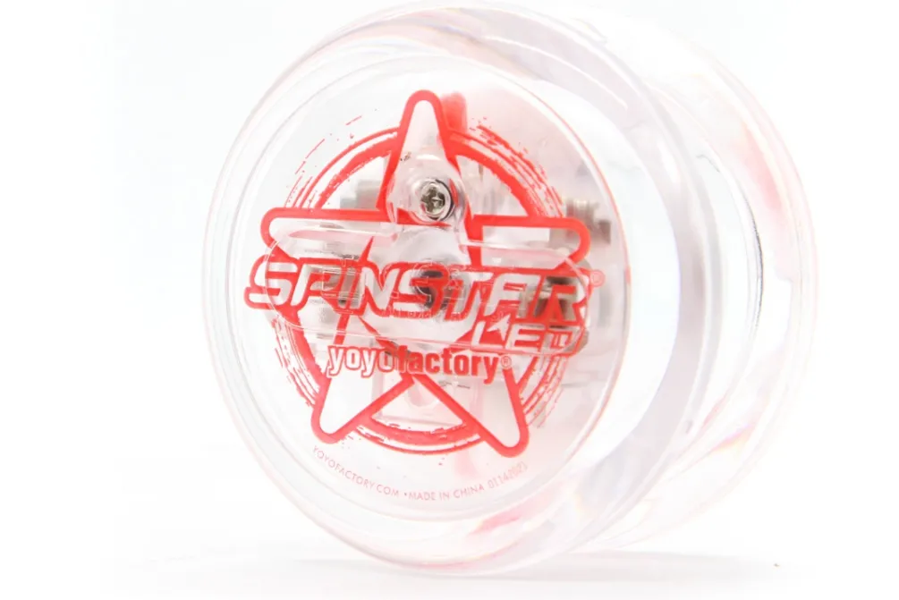Rodes Spinstar YOYO LED Clear Red Sale