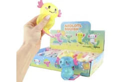 Rodes Squishy Axolotl / padde Glitter – 120mm Clearance