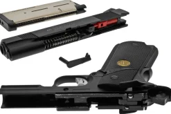 Rodes Sti Tac Master metal Gas blow back ASG – Black Hot