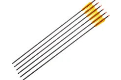 Rodes 6 stk. Carbon pile 30″ med stål spids Discount