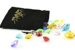 Rodes Stof Pose med Diamanter – 47 stk. Clearance