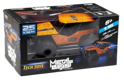 Rodes Stor Fjernstyret Metal Beast bil 1:16 – Orange – Kompletsæt Hot