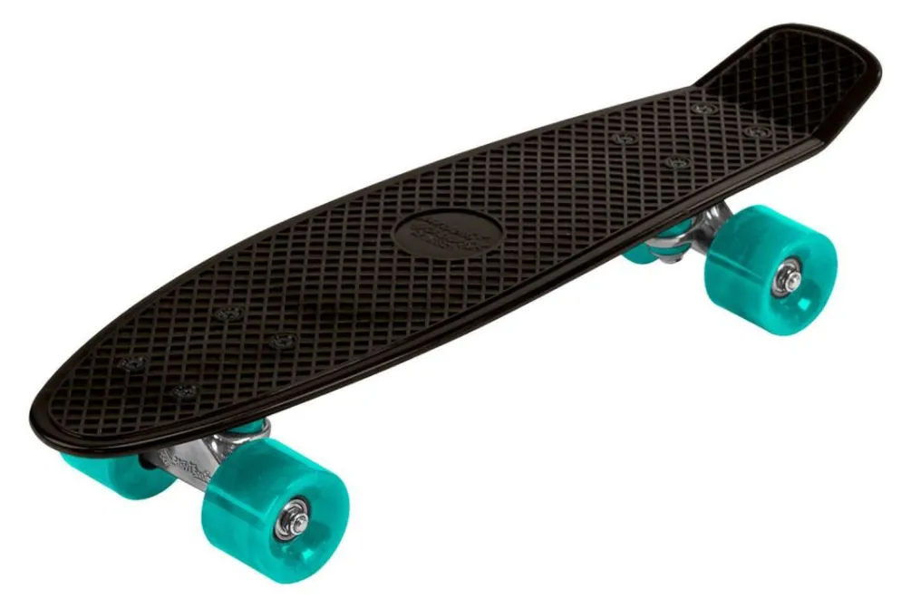 Rodes Streetsurfing Beach Skateboard 22″ – Sort/Turkis New