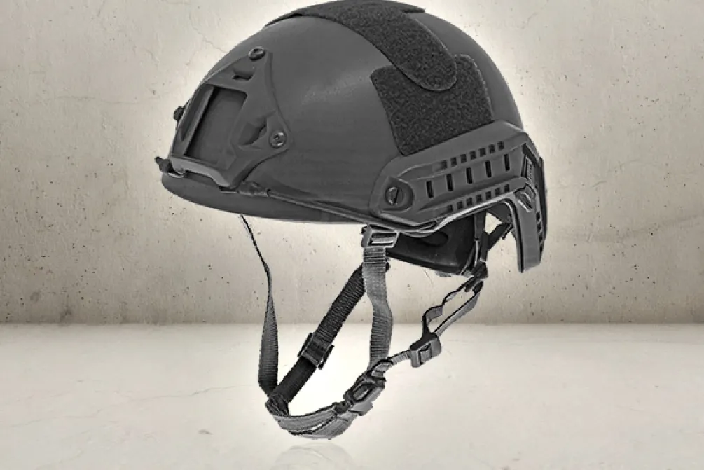 Rodes Strike Fast Helmet Justerbar – Black Hot