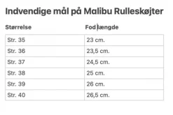 Rodes Supreme Rollers Quad Malibu – Vælg mellem str. 35-40 Clearance