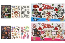 Rodes Tattoo Stickers – Lyser i mørke Fashion