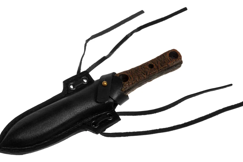Rodes Thrust Knife + Holder – Black Sale