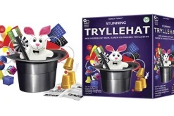 Rodes Tryllesæt Exclusive med tryllehat, kanin mm – 125 tricks Outlet