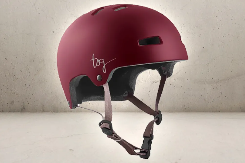 Rodes TSG IVY Skater Hjelm – Satin Cabernet – XXS/XS Fashion