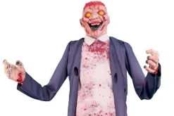 Rodes Uhyggelig Bevægelig Zombie med Lyd og Lys – MEGA 215cm Fashion