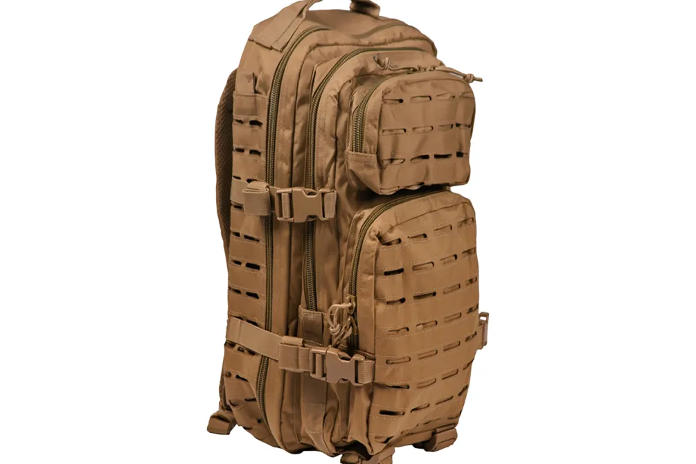 Rodes US Assault Pack Small Lasercut – Tan New
