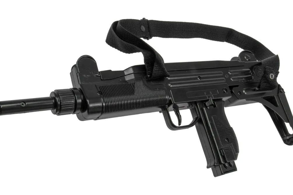 Rodes UZI Metal Legetøjs- Maskinpistol – Til knaldkrudt Outlet