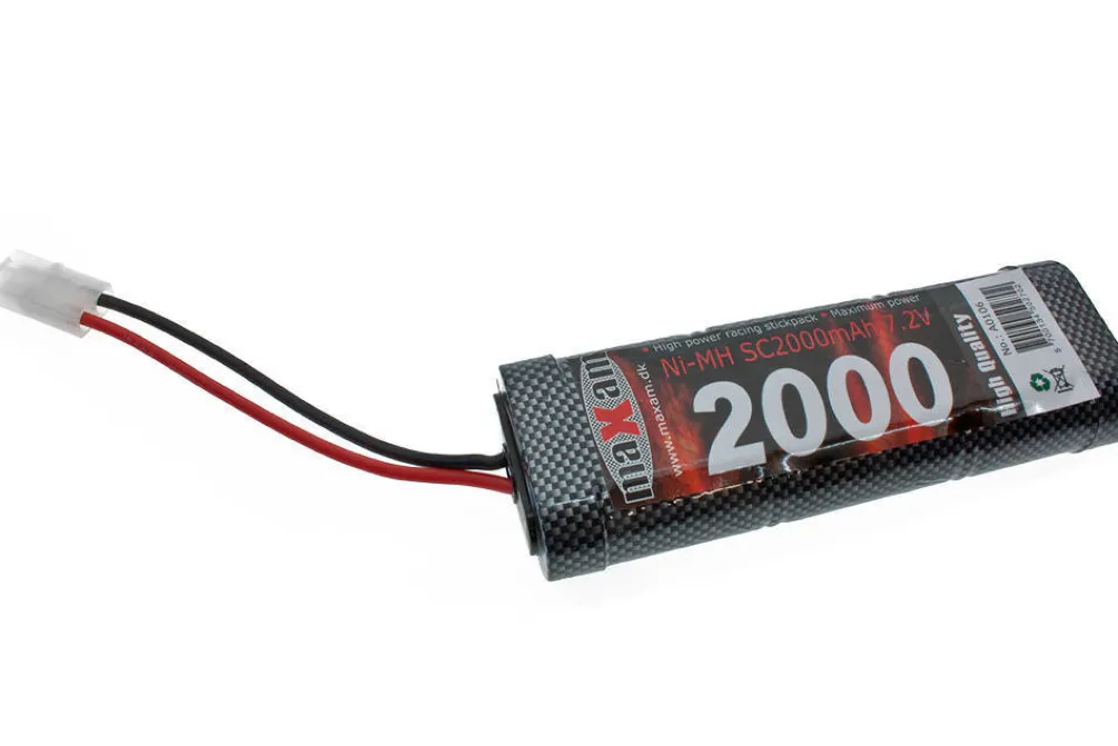 Rodes 7.2v 2000mAh Nimh batteri – Stort Tamiya stik Outlet