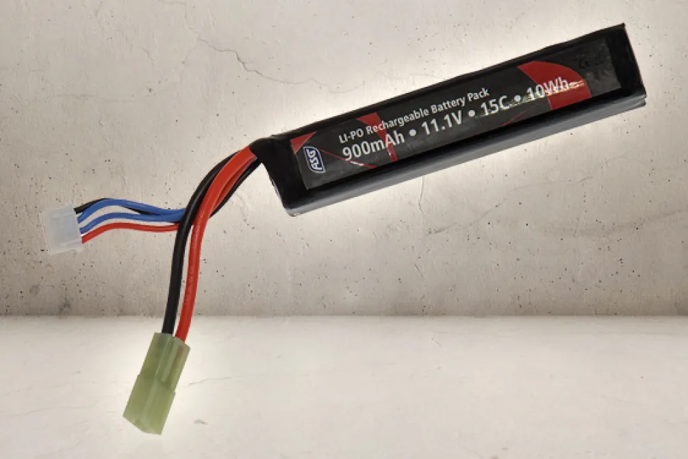 Rodes 11.1V mini Stock Tube Batteri Lipo – 900 mAh Clearance