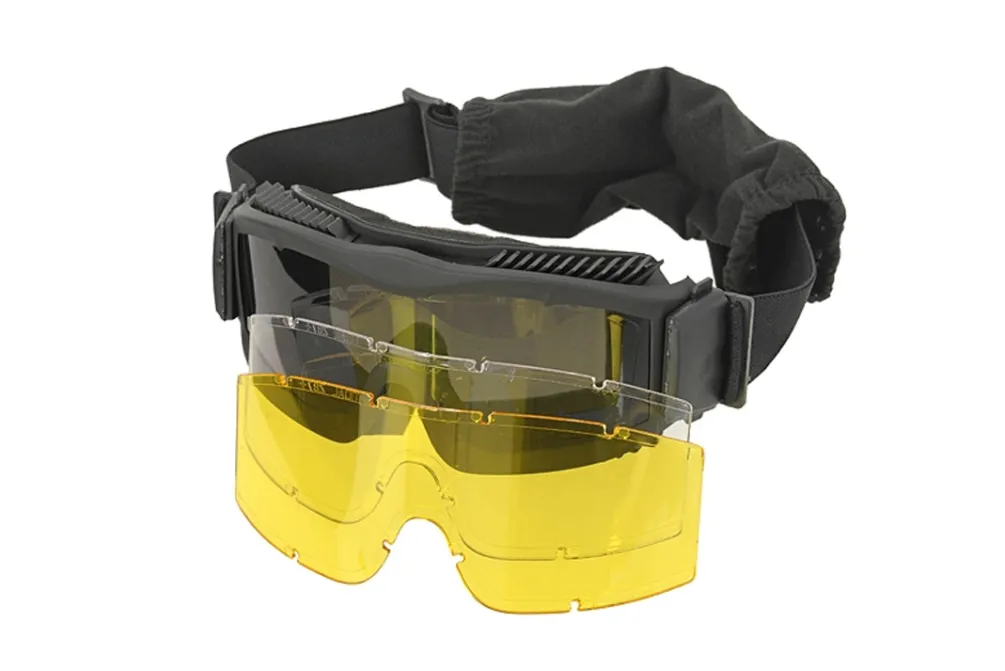 Rodes Vented Tango Goggles – Black New