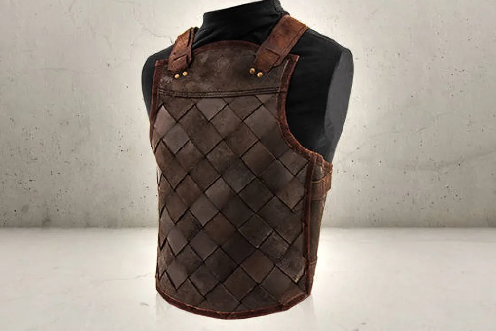 Rodes Viking Leather Armour – Brown – Medium Sale