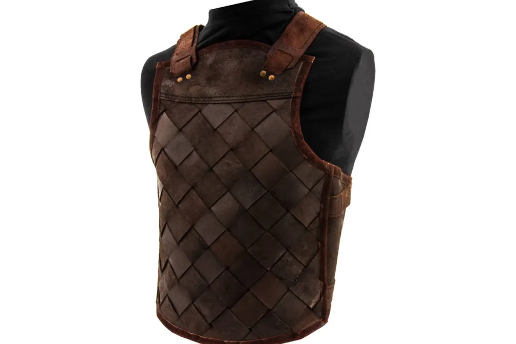 Rodes Viking Leather Armour – Brown – Small Online