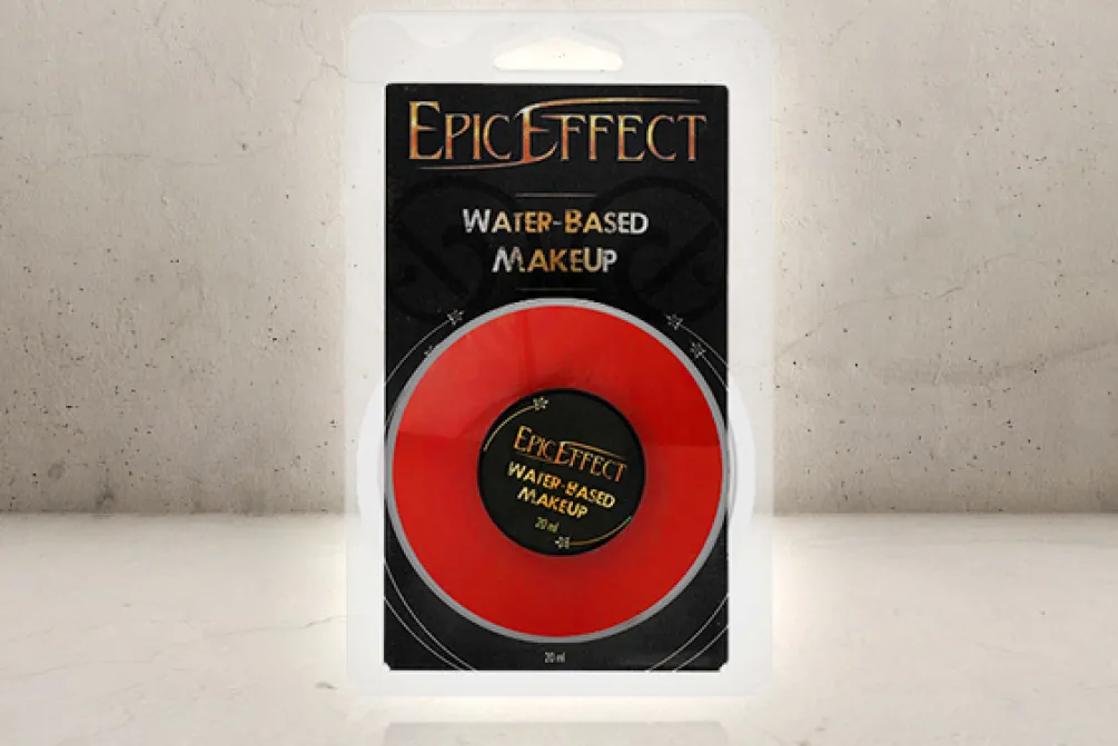 Rodes Water-Based Makeup – Bright Red Outlet
