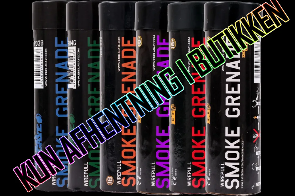 Rodes WP40 Smoke Bomb Grøn (50 gram) Hot