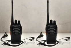 Rodes 2 x Baofeng BF-888S Radioer – Bundle m. headsets Discount