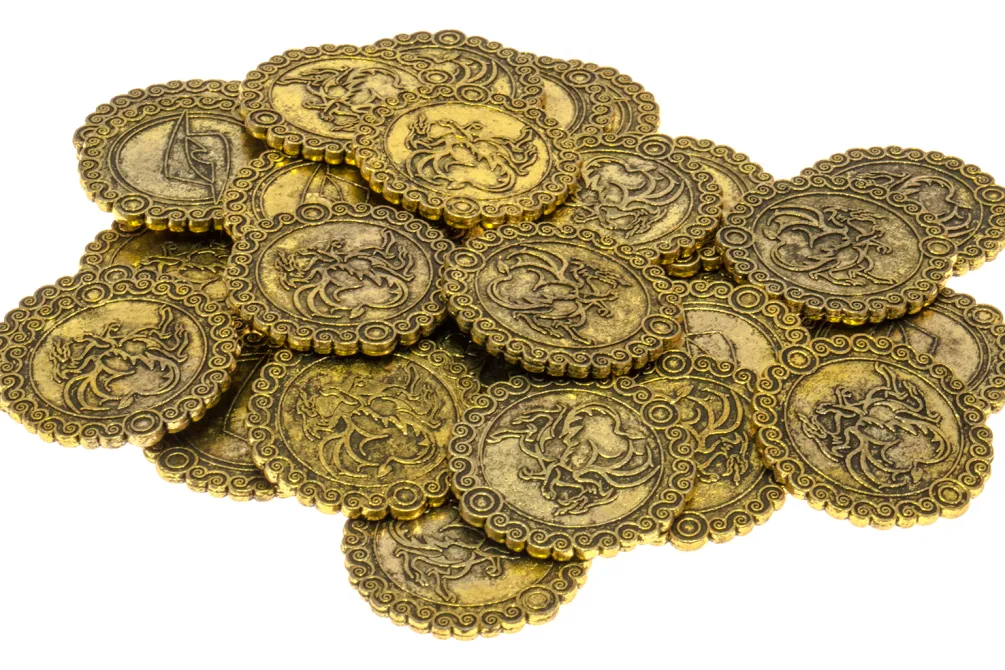 Rodes 10 x Golden Dragon Coins Discount