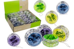 Rodes YOYO med LED lys og kugleleje Discount
