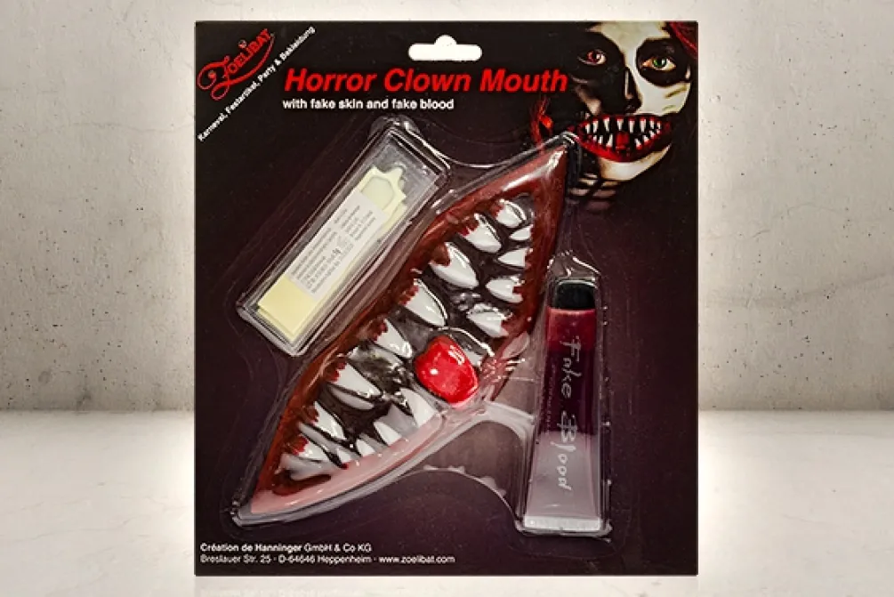 Rodes Zoelibat Horror Clown Mouth Discount