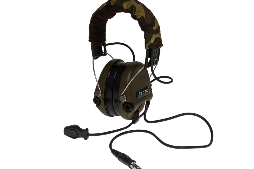 Rodes Z-Tac Sordin Style Headset & PTT- Bundle Best
